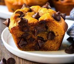Totally Awesome Chocolate Chip Pumpkin Muffins