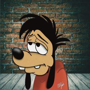 Digital Art drawing of Max, Goofy's son.